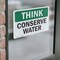 Signmission Conserve Water, 5 in W x Rectangle, Vinyl Decal OS-2PACK-TS-D-35-L-11821 - alternate 5